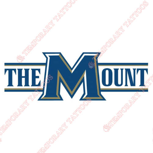 Mount St Marys Mountaineers Customize Temporary Tattoos Stickers NO.5213